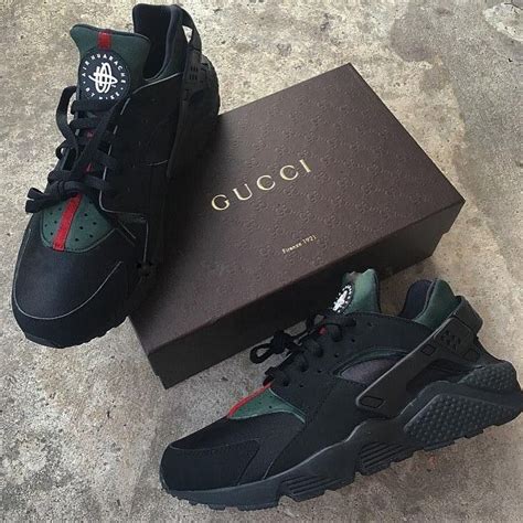 huarache gucci black|gucci huaraches price.